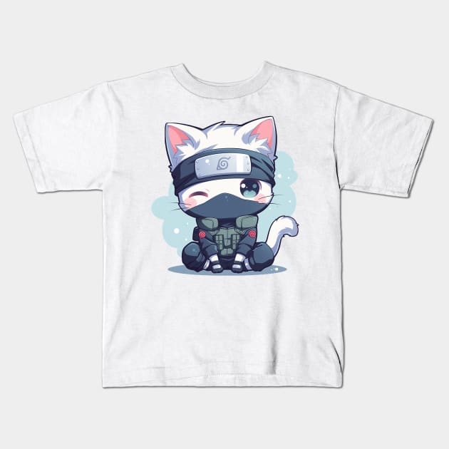 cakashi Kids T-Shirt by peterdoraki